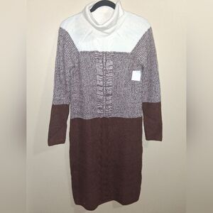 Caslon Multicolored Sweater Dress